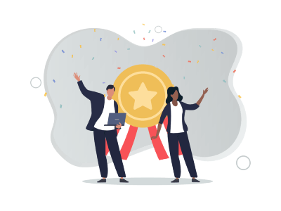 GetMeRooms award winning service icon